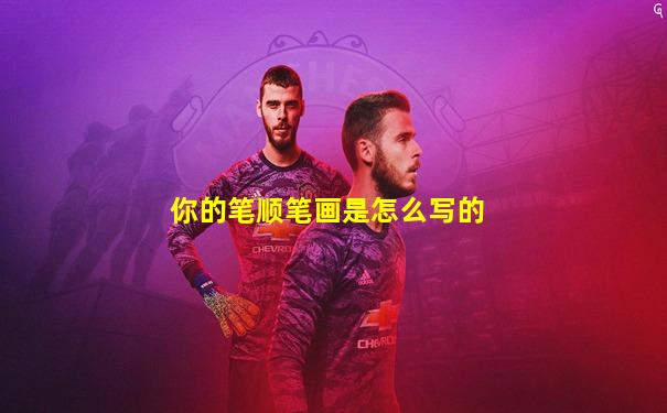 你的笔顺笔画是怎么写的