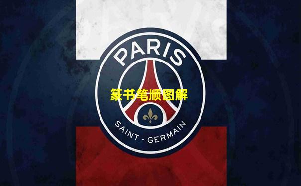 篆书笔顺图解