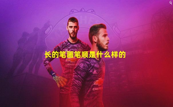 长的笔画笔顺是什么样的